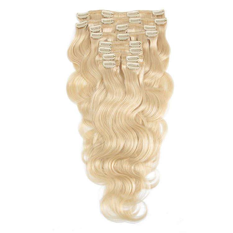 Blonde Remy Hair Extensions 20 inch